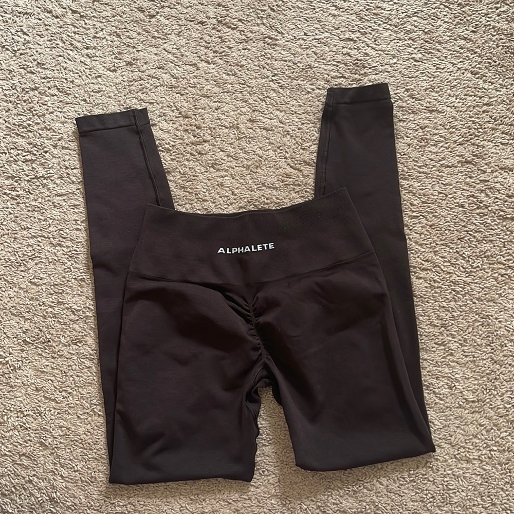 Alphalete Amplify Leggings Chocolate Medium